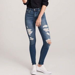 A&F Highrise Super Skinny